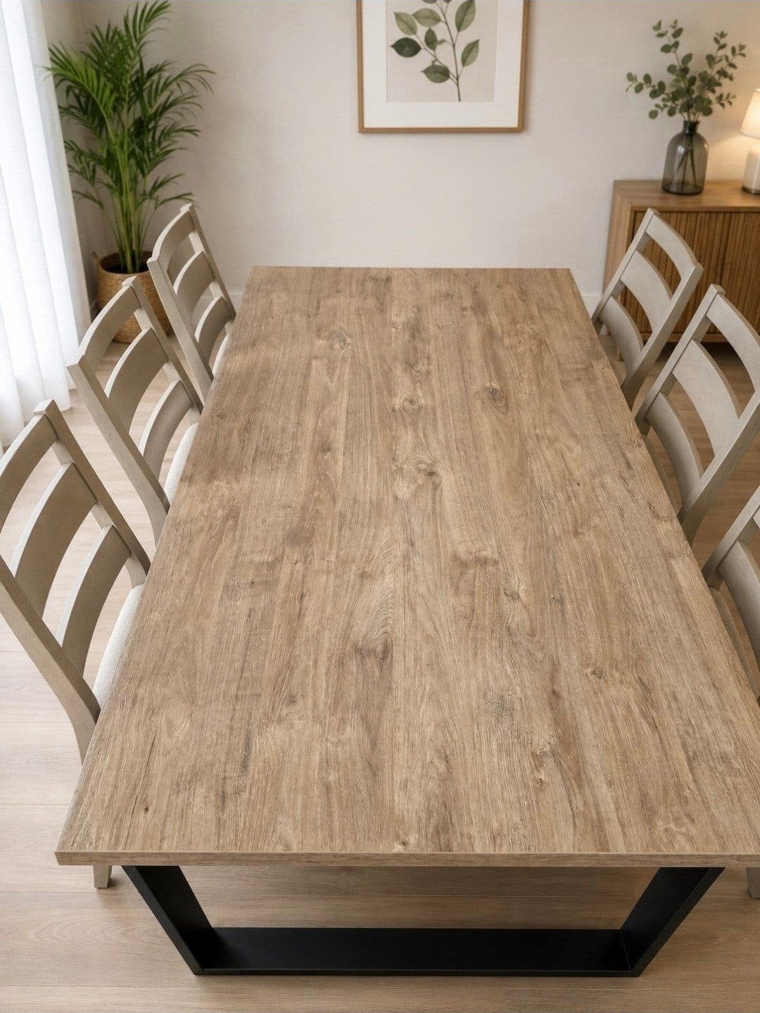 Tafel met 6 stoelen, Enlèvement