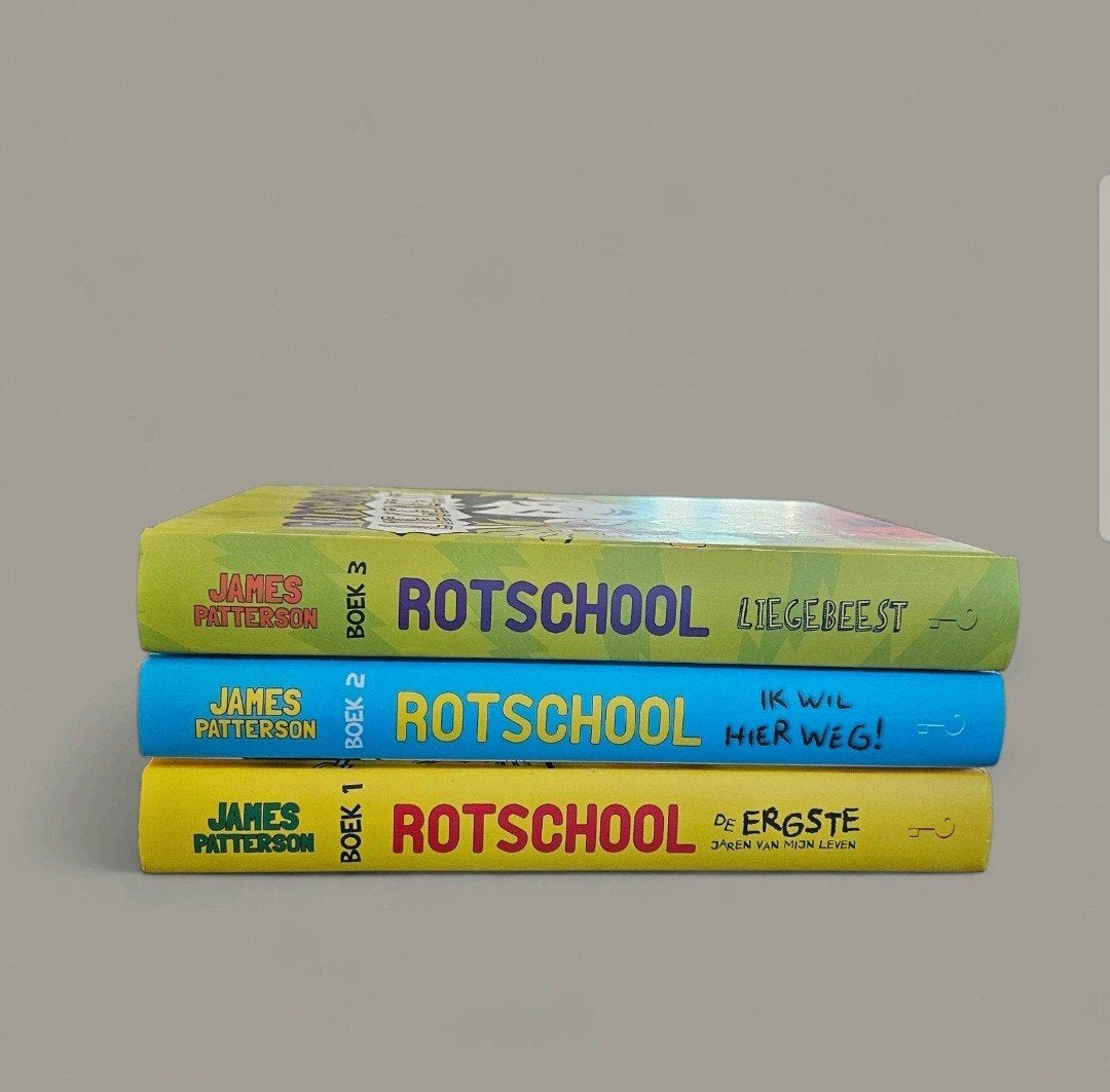Rotschool - set van 3 boeken in perfecte staat, Boeken, Chicklit, Ophalen of Verzenden, Zo goed als nieuw, James Patterson