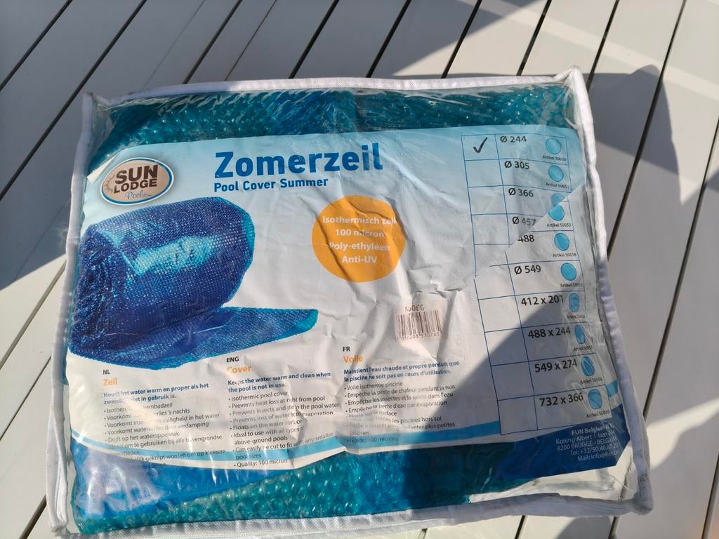 SUN Lodge zomerzeil Intex zwembad van 244 CM., Tuin en Terras, Ophalen