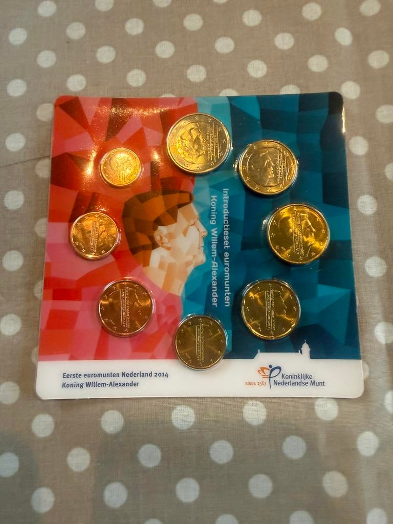 Euromunten Nederland 2014 Koning Willem- Alexander, Ophalen