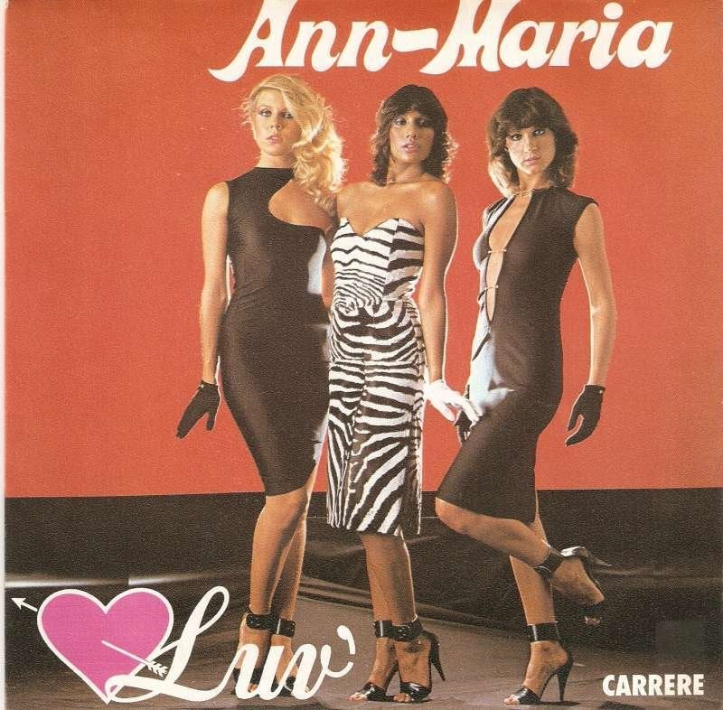 single Luv' - Ann-Maria, Cd's en Dvd's, Vinyl Singles, 7 inch, Ophalen of Verzenden, Zo goed als nieuw, Pop