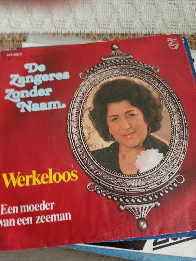Zangeres zonder naam - Werkeloos, Gebruikt, 7 inch, Ophalen of Verzenden, Nederlandstalig