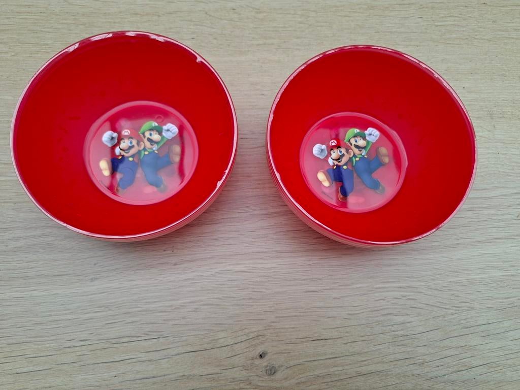 Set mario kommetjes, Ophalen of Verzenden, Nieuw, Overige materialen