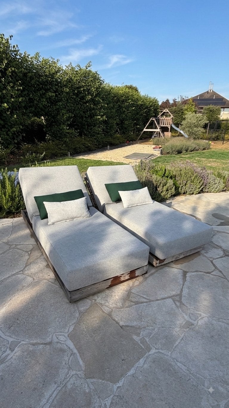 Ligbed Kos Gescova, Tuin en Terras, Ophalen, Zo goed als nieuw