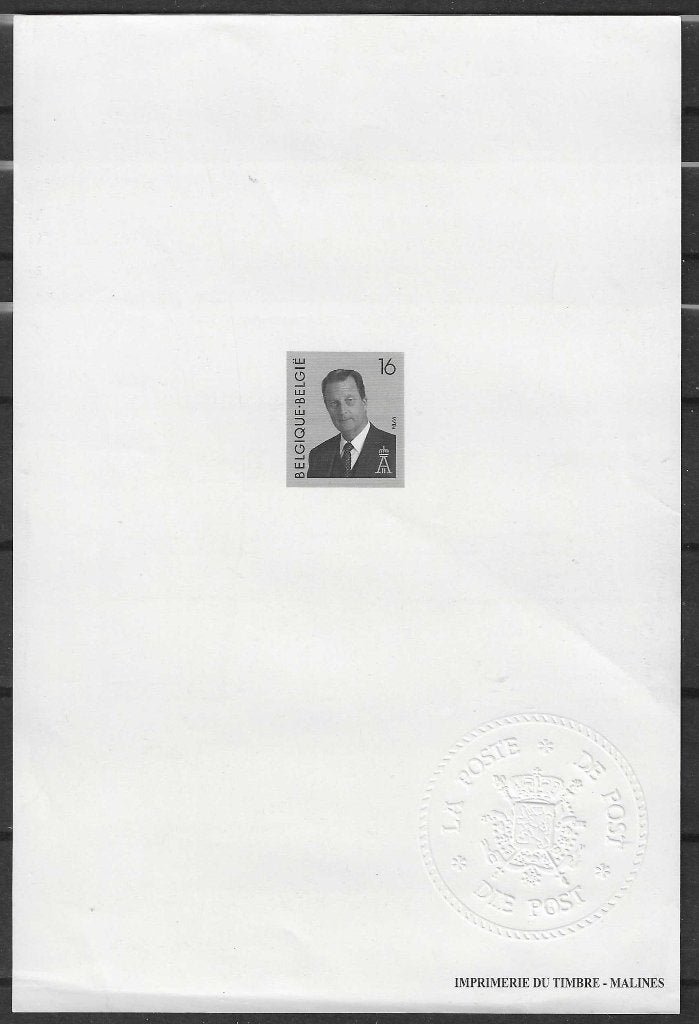 België OPC 2532 Zwartdruk Z.M. Koning Albert II  **, Ophalen of Verzenden, Postfris, Staatshoofden