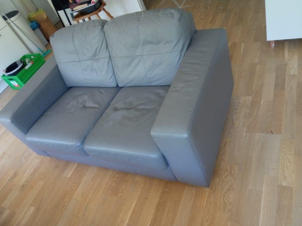 fauteuil 2 places gris ikea, Maison & Meubles, Fauteuils, 75 à 100 cm, 125 cm ou plus, Enlèvement, Utilisé