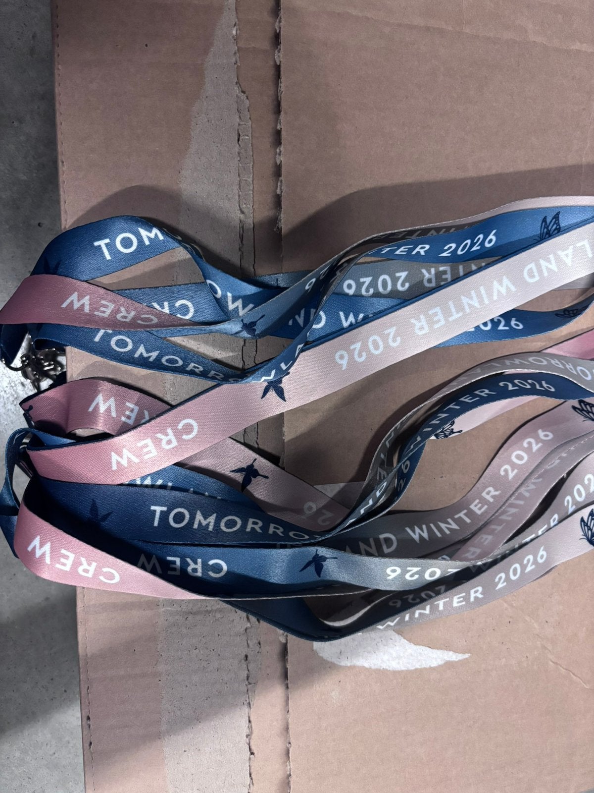 Tomorrowland Crew Lanyards, Verzenden, Zo goed als nieuw