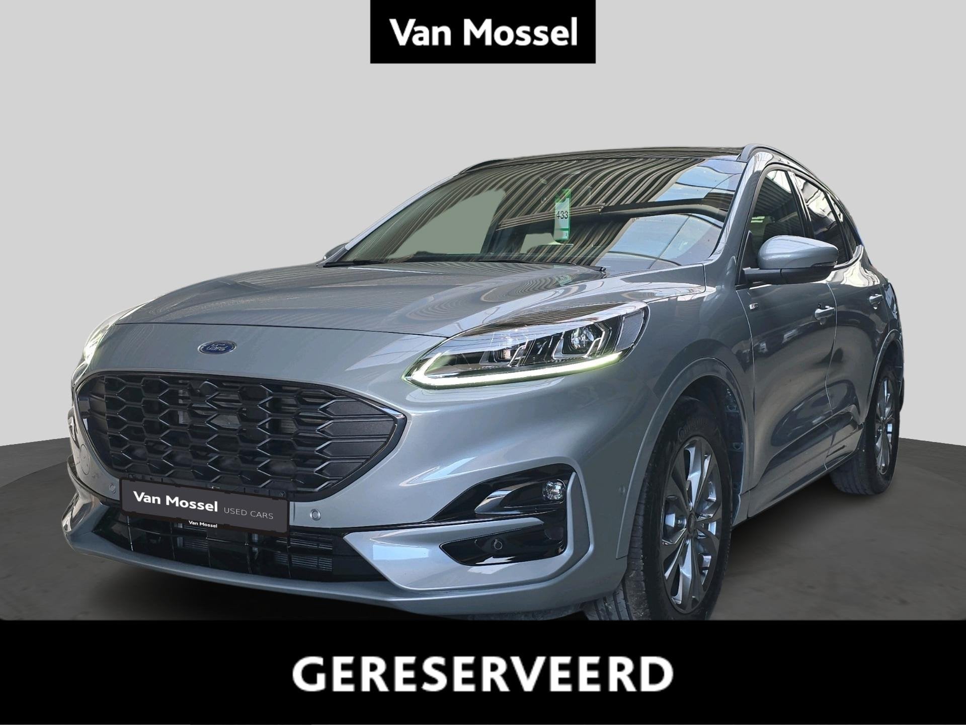 Ford Kuga ST LINE X - FHEV - PANO - TREKHAAK (automatique), Autos, Argent ou Gris, 2500 cm³, Entreprise, Hybride rechargeable