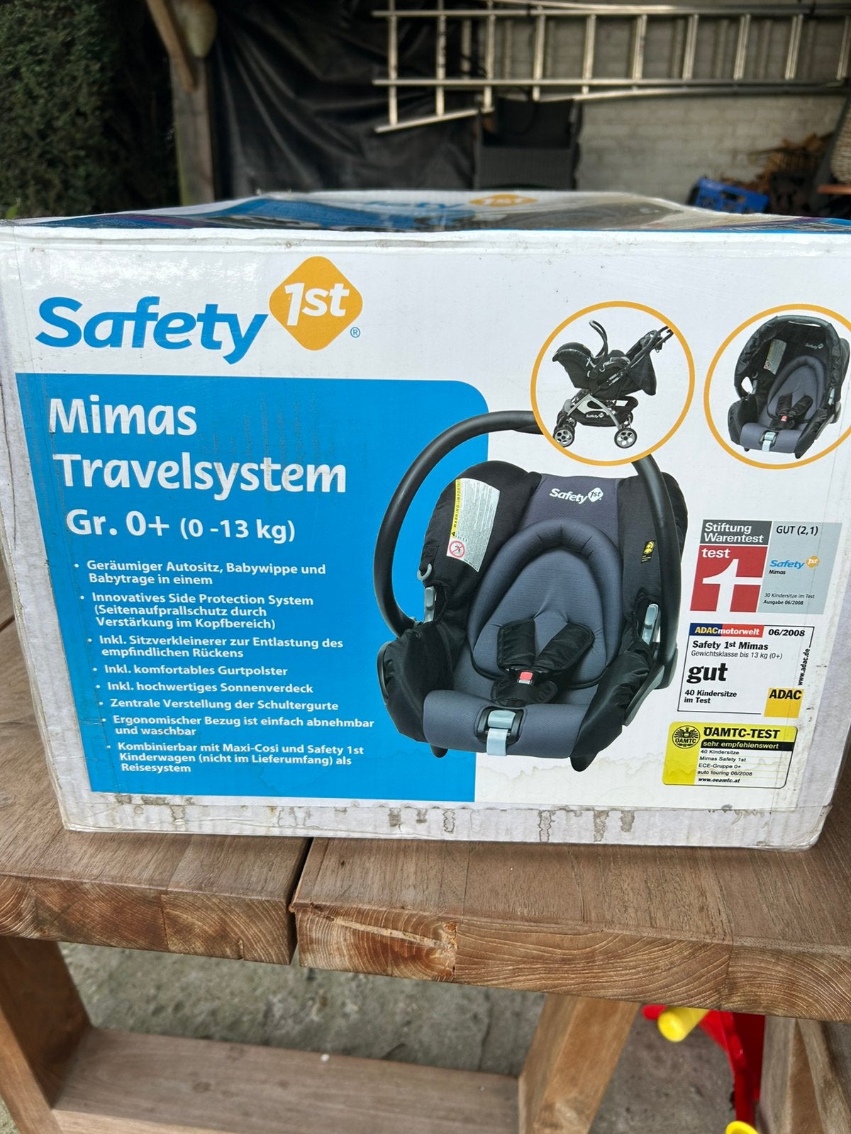 Autostoel groep 0+, Ophalen, Nieuw, 0 t/m 13 kg, Autogordel