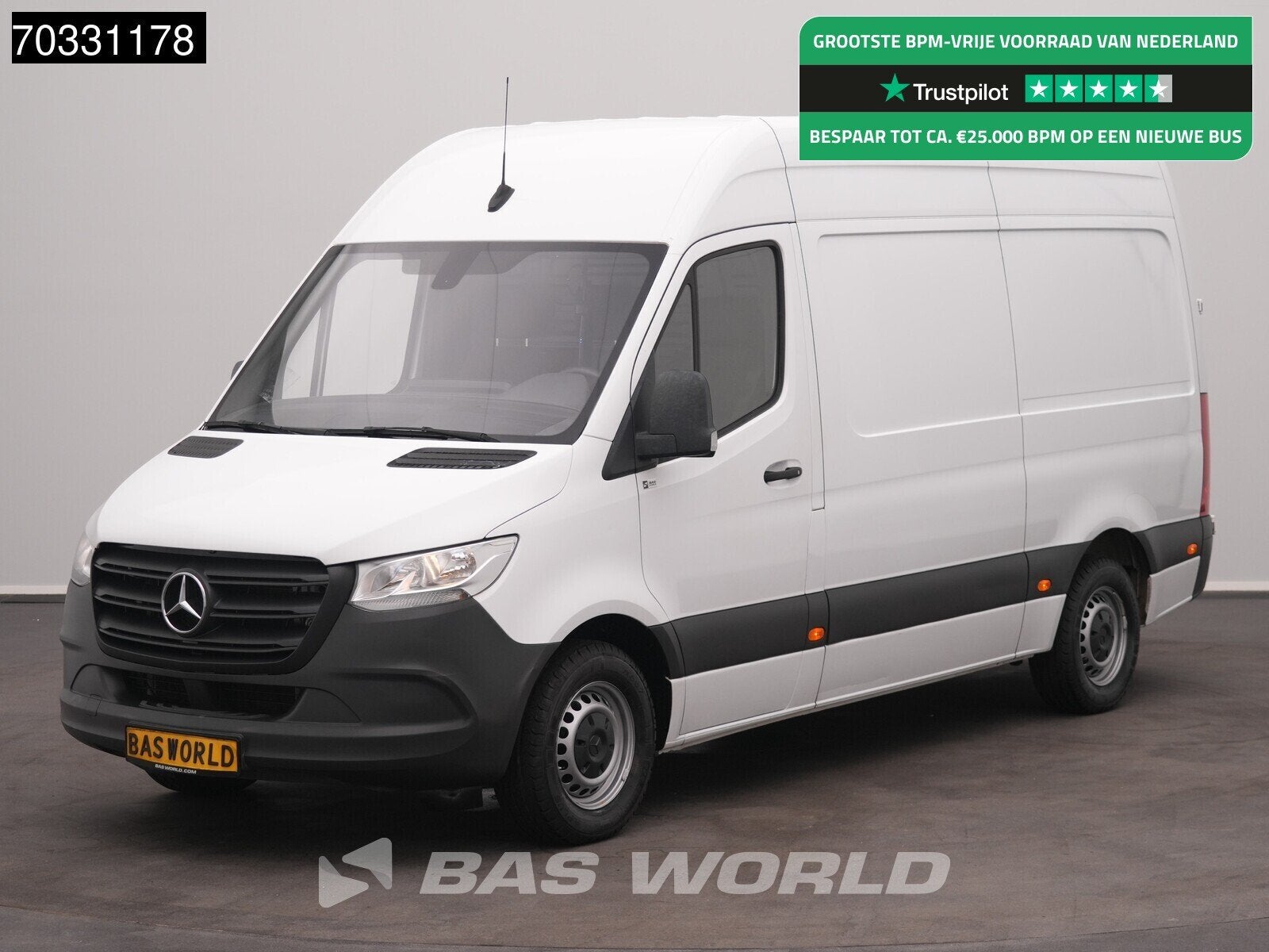 Mercedes Sprinter 315 CDI Automaat L2H2 Trekhaak Airco Cruis, Auto's, Stof, Gebruikt, 4 cilinders, 2000 kg