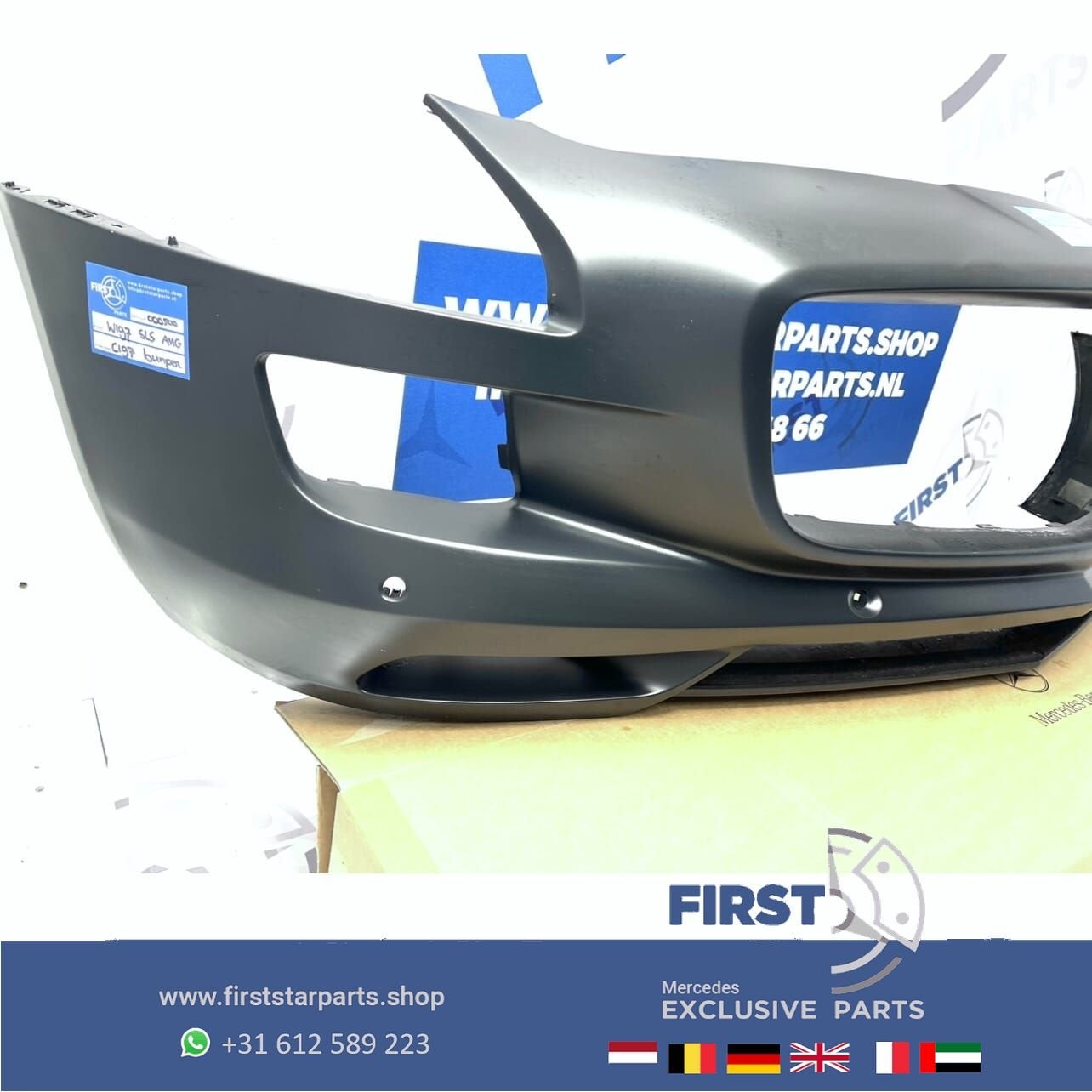 W197 C197 R197 SLS AMG63 VOORBUMPER BUMPER A1978850025 SLS 6, Utilisé, -, Avant, -