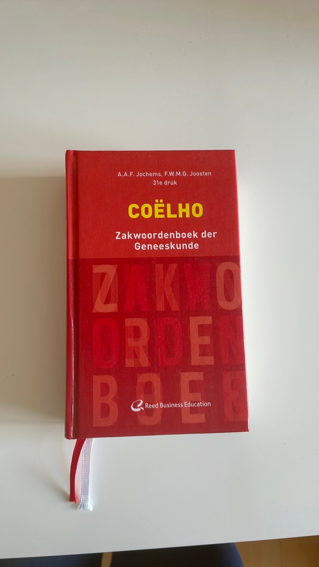 Coëlho, zakwoordenboek der Geneeskunde, Ophalen of Verzenden, Zo goed als nieuw