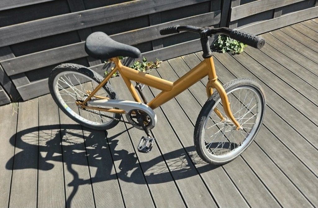 Velo enfant 6/8ans, Vélos & Vélomoteurs, Enlèvement ou Envoi, Frein à rétropédalage, Aluminium, 16 à 20 pouces