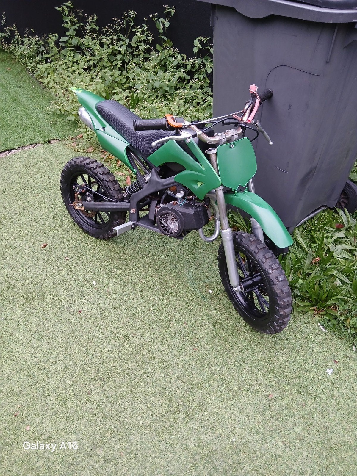 49cc crossmotor, Fietsen en Brommers, Ophalen, Gebruikt, 49 cc, Pitbike