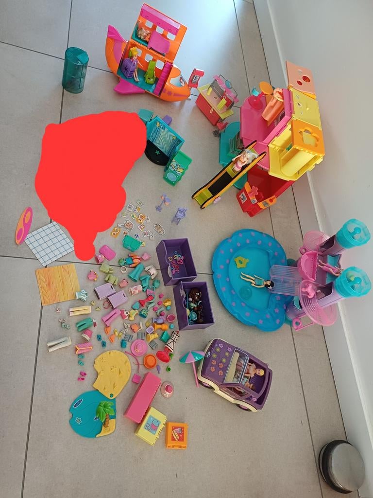Polly pocket, Verzamelen, Ophalen, Gebruikt