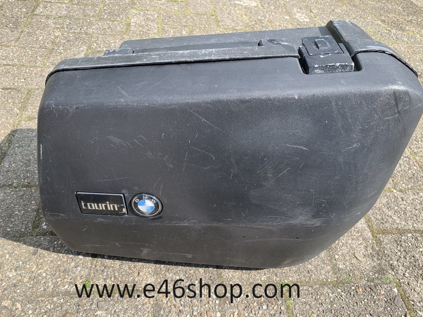 KOFFER BMW K75 RECHTS MET BEUGEL, Gebruikt, -, -, Ophalen of Verzenden