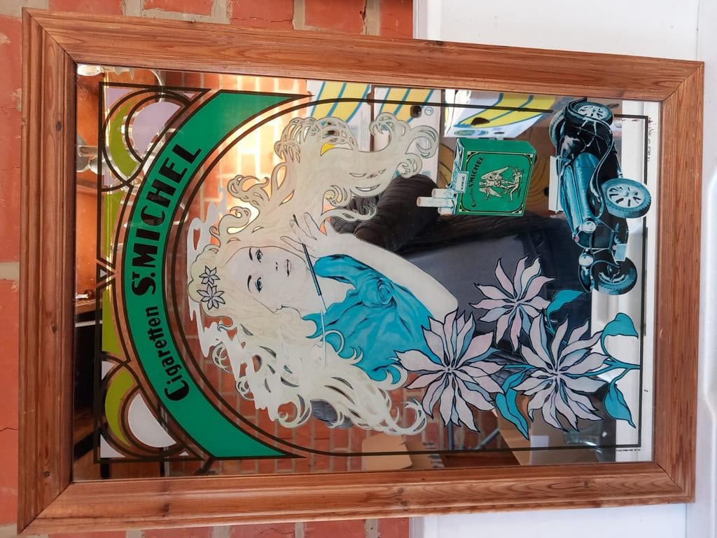 Vintage spiegel sigaretten, Verzamelen, Ophalen of Verzenden