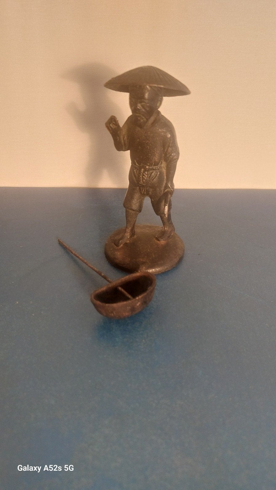 Pêcheur du XXe siècle en bronze., Enlèvement ou Envoi, Bronze