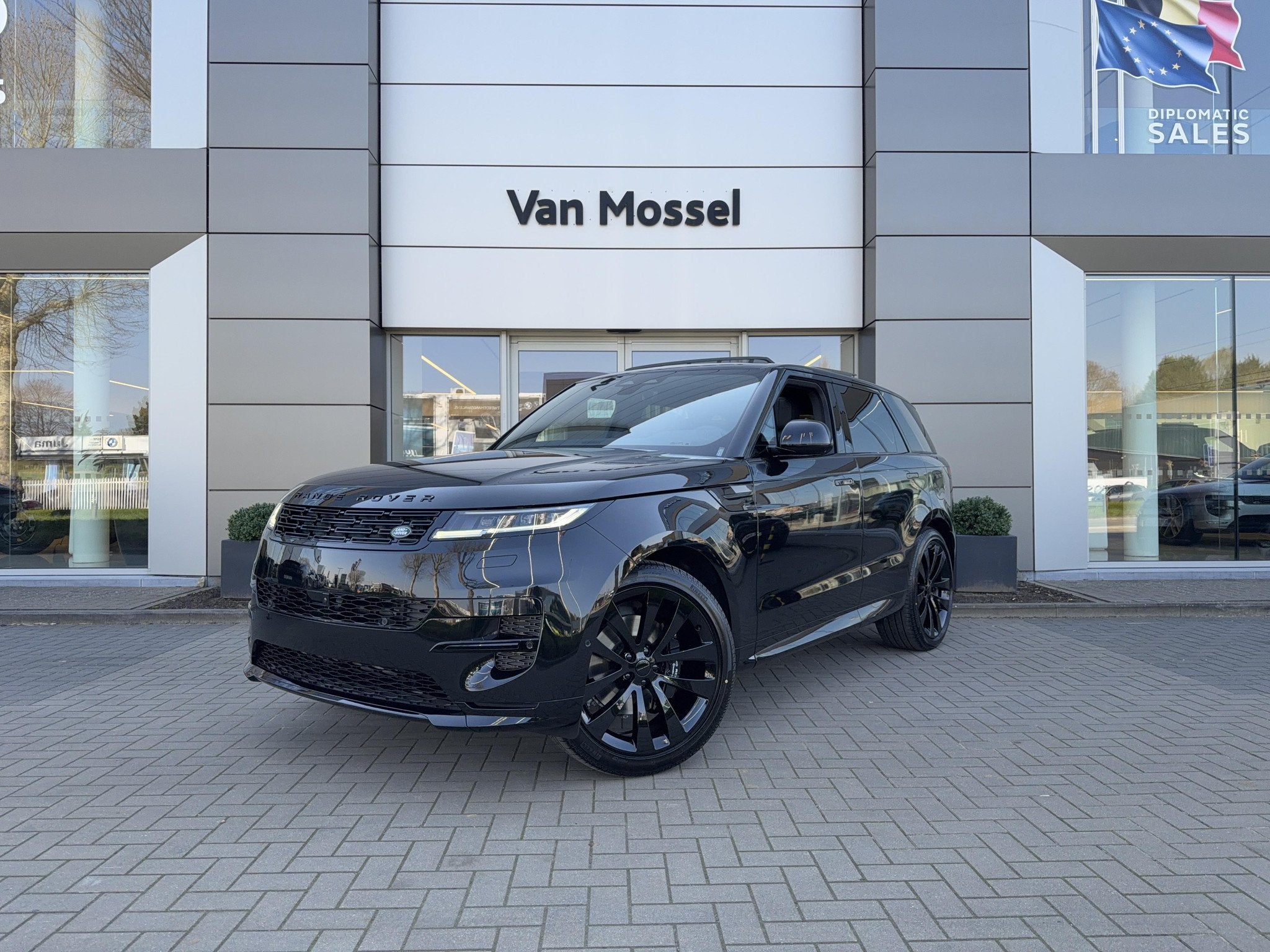 Land Rover Range Rover Sport P460e Dynamic SE BLACK EDITION, Autos, 460 ch, Achat, Entreprise, 2 places