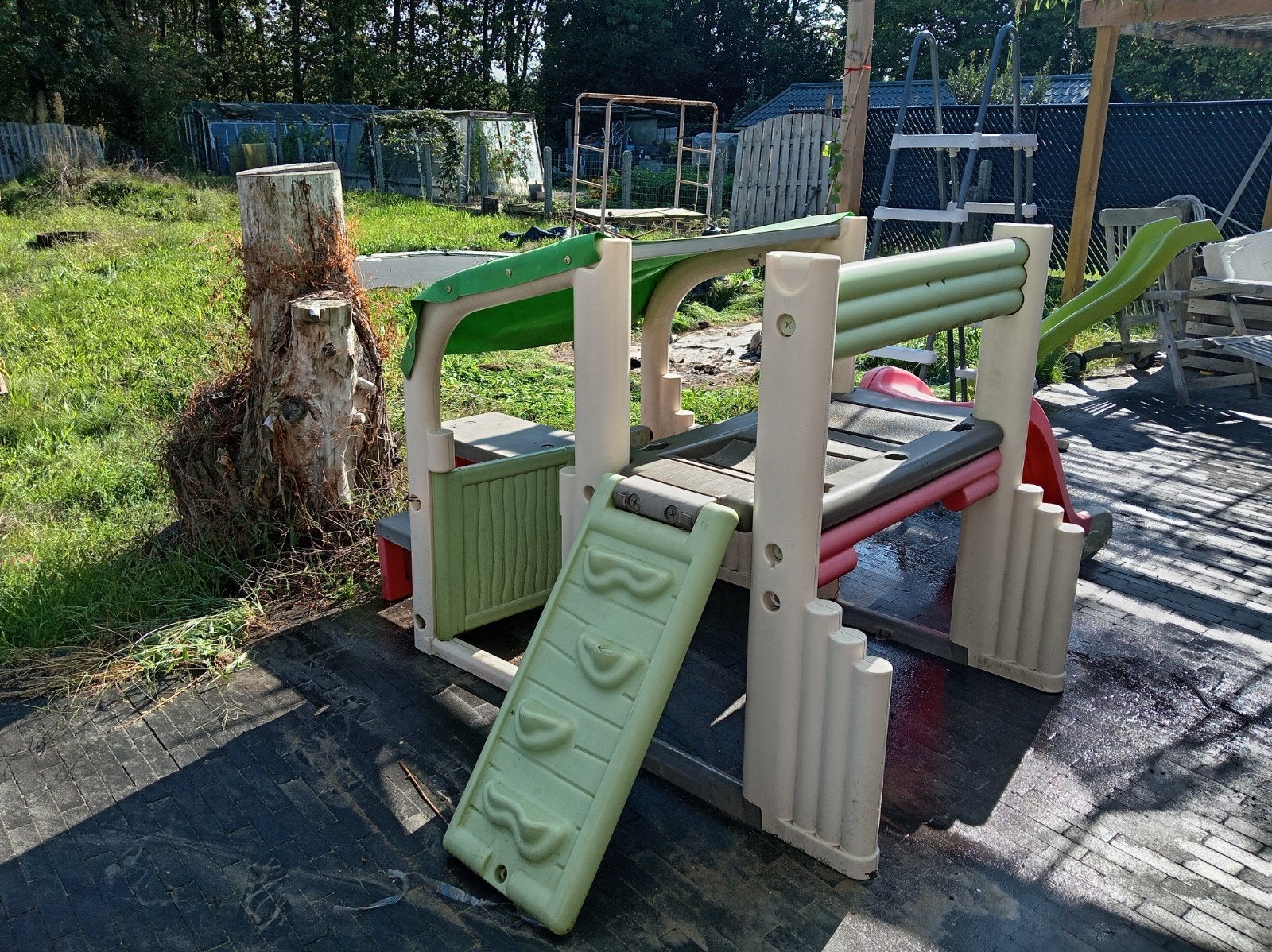 speelhuis en glijbaan, Kinderen en Baby's, Ophalen