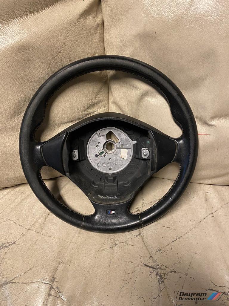 Bmw E36 M3 stuur zwart leder nfl coupe cabrio sedan 3-serie, -, Utilisé, -, Enlèvement ou Envoi