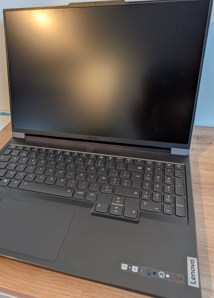 Lenovo Legion 7 16IAX7 met RTX 3070TI en 32GB RAM, Ophalen, Met videokaart, 2 tot 3 Ghz, 32 GB