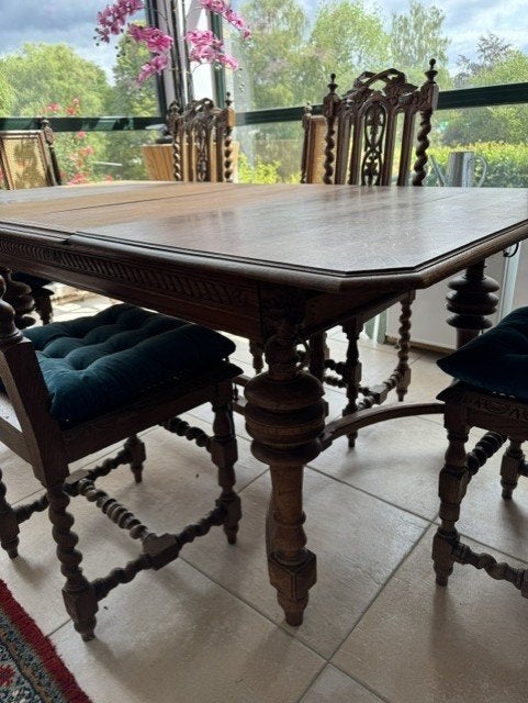 Table ancienne avec allonges, Enlèvement
