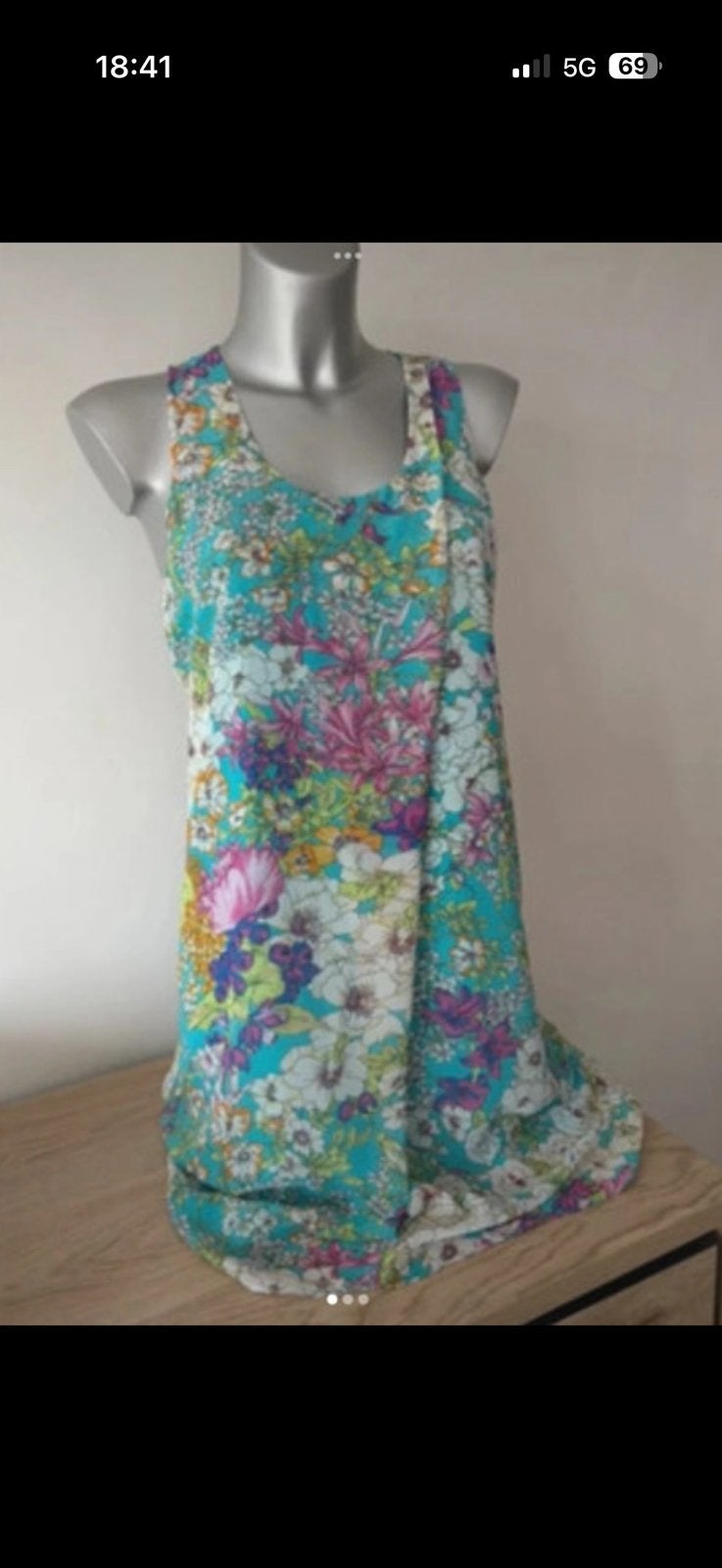 Zomerjurk lucky lu, Kleding | Dames, Gelegenheidskleding, Ophalen of Verzenden, Zo goed als nieuw, Maat 38/40 (M)
