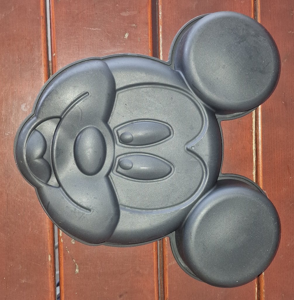 Moule à gâteau silicone Mickey, Enlèvement, Utilisé, Moule