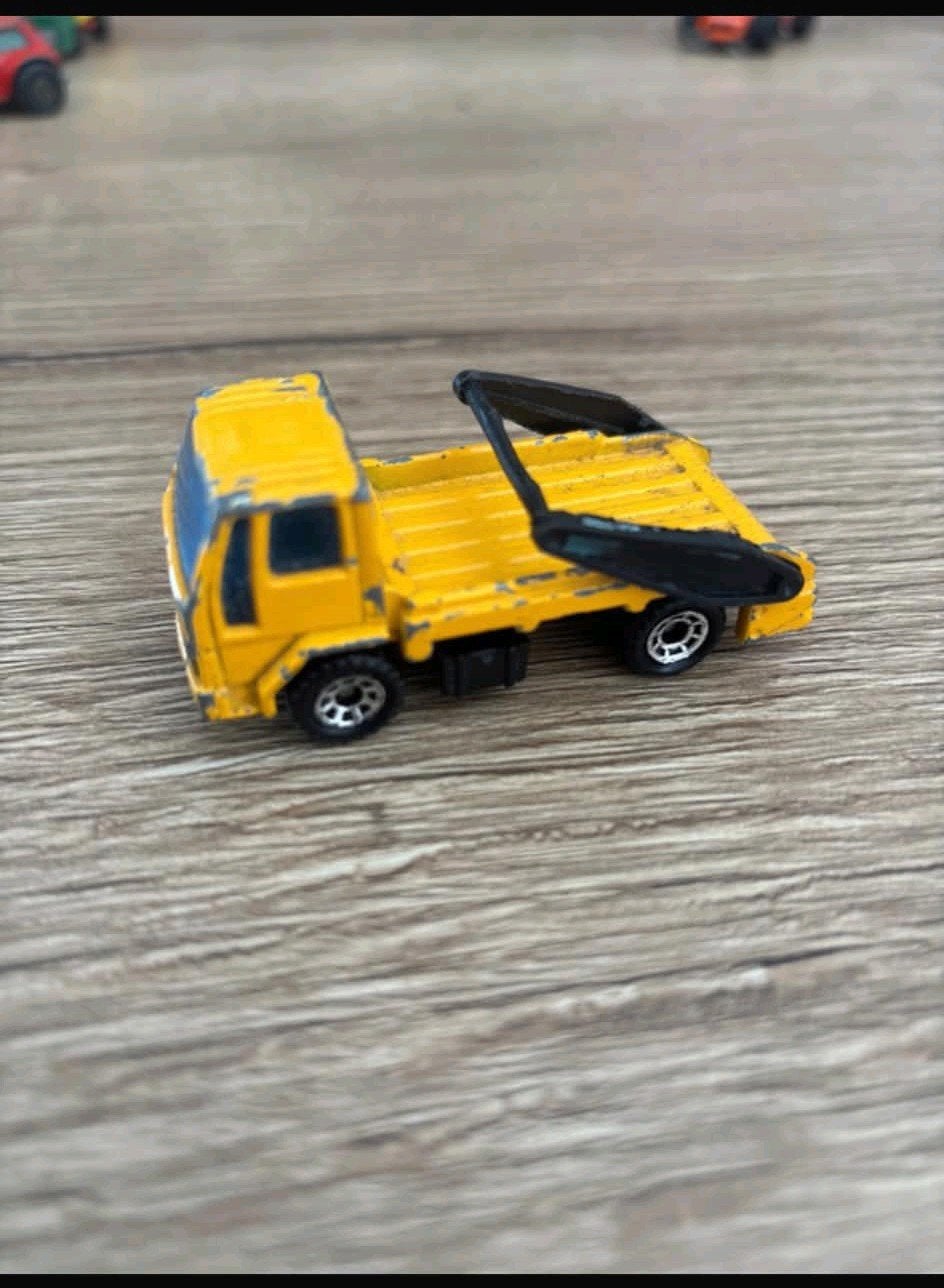 Matchbox Ford Cargo skip truck, Enlèvement ou Envoi, Utilisé