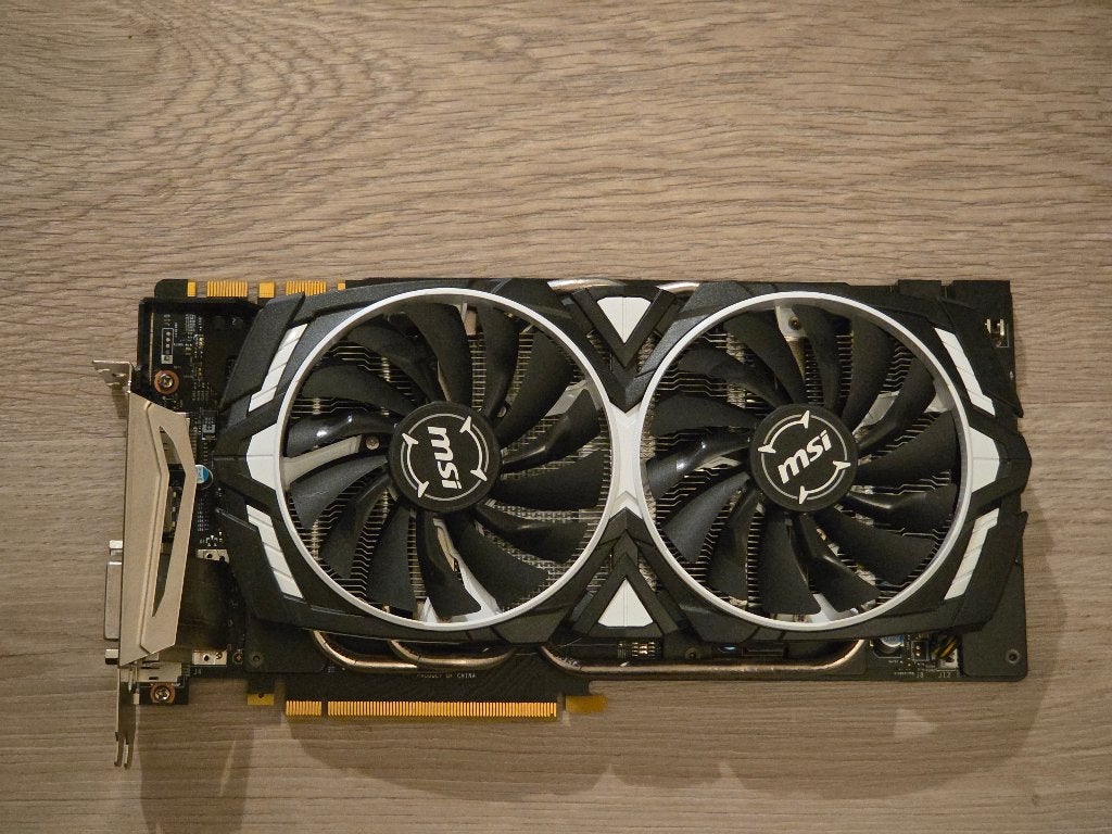 msi gtx 1080, Computers en Software, Videokaarten, Ophalen, Gebruikt, Nvidia
