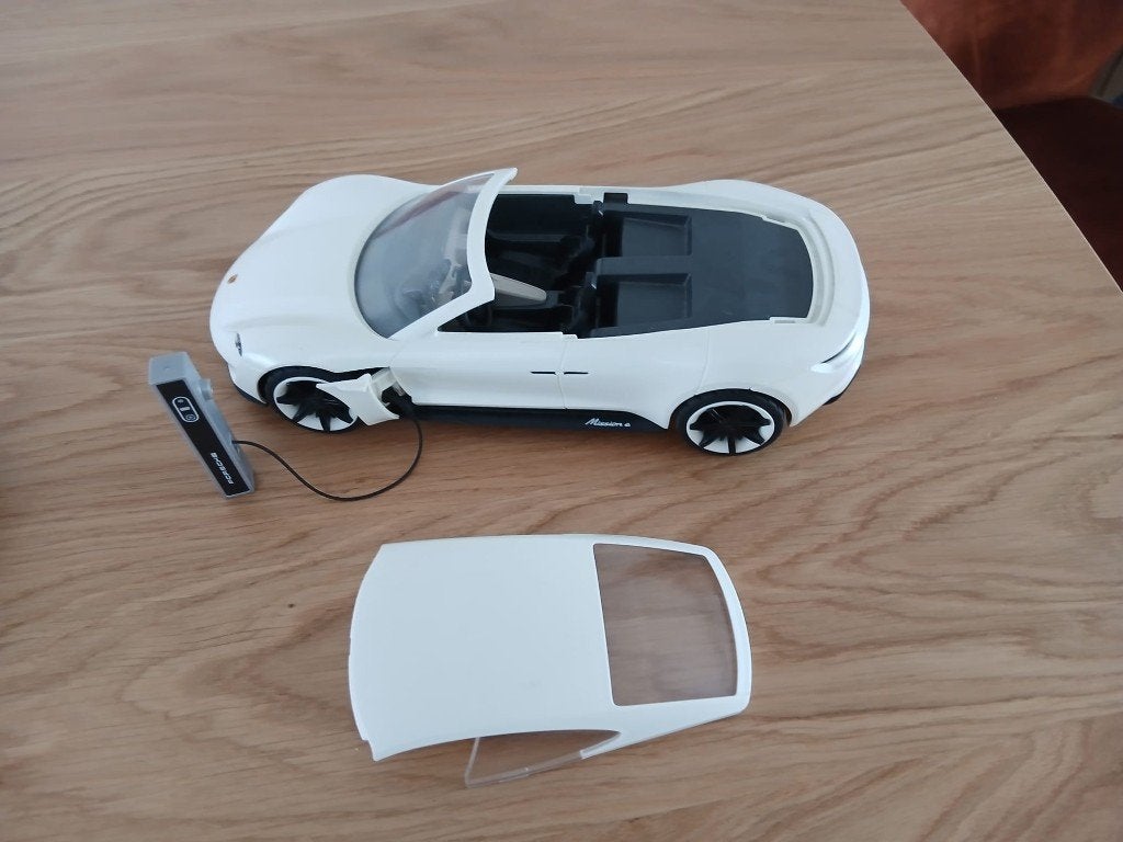 Playmobil Porsche Mission e, Ophalen, Gebruikt, Complete set, Voertuig