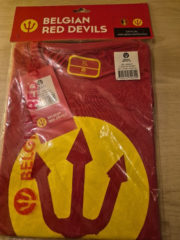 Nieuw T-shirt van de Rode Duivels maat XL, Maat XL, Ophalen of Verzenden, Nieuw, Shirt