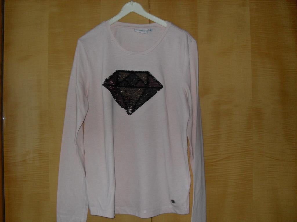 trui roos tom tailor maat 164, Tom Tailor, Enlèvement ou Envoi, Pull ou Veste, Comme neuf