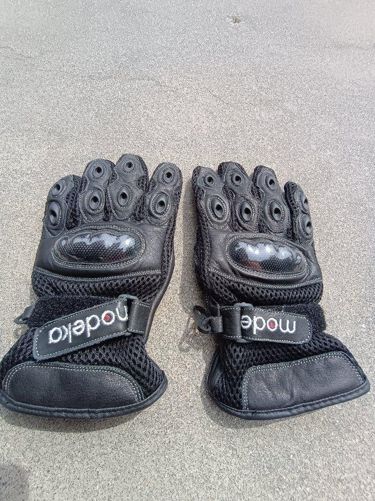 motorhandschoenen Modeka maat XL (maar klein!), Dames, Ophalen of Verzenden, Modeka, Handschoenen