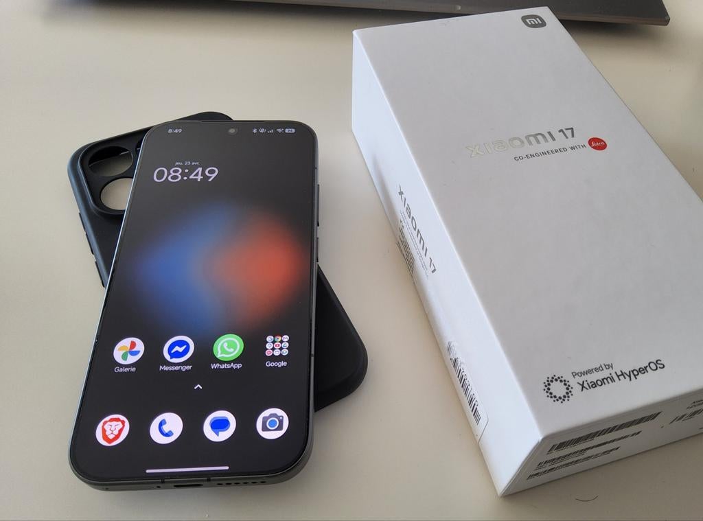 Xiaomi 17 512 noir, Enlèvement, Noir