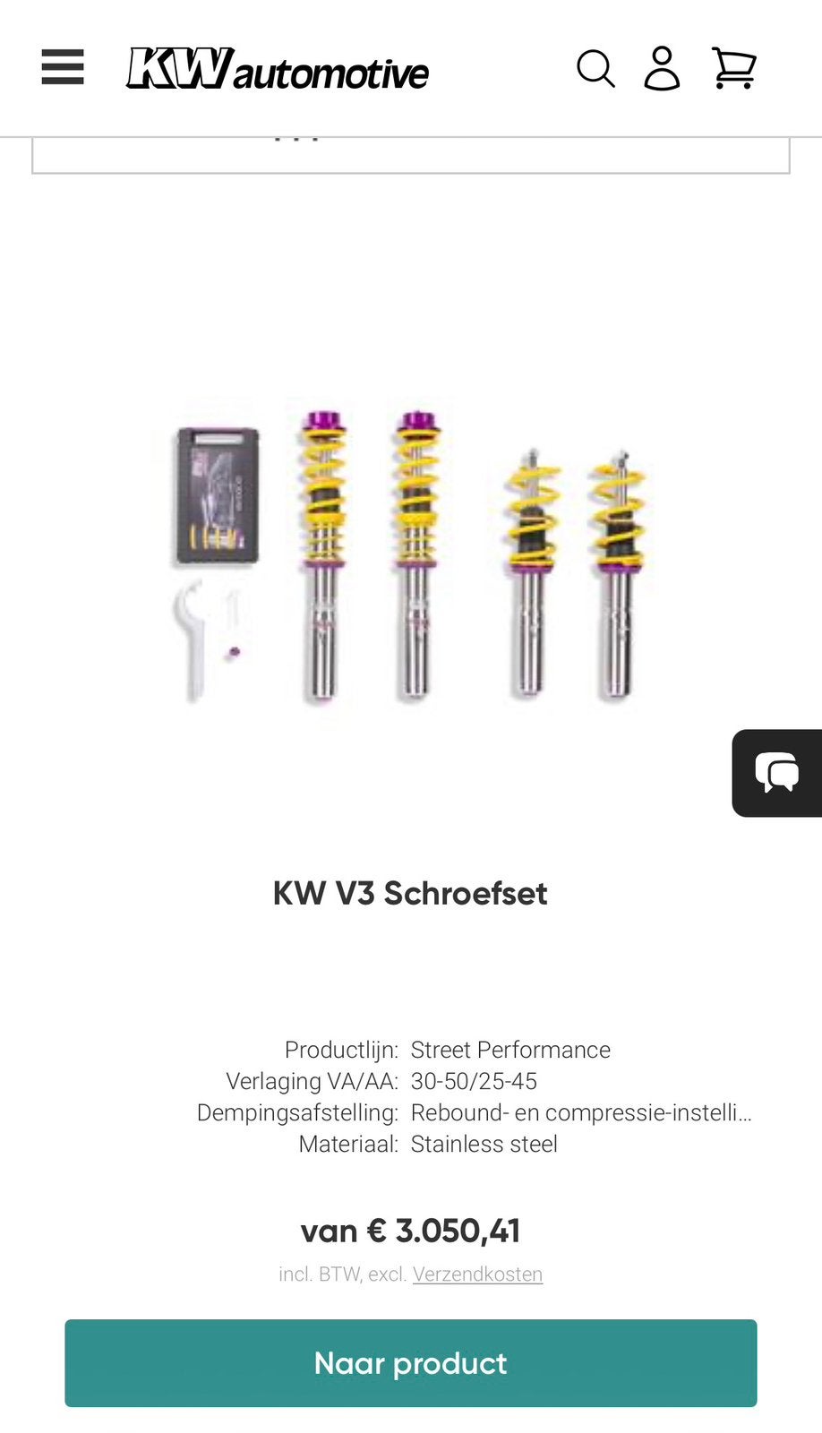 Filet fileté pour Porsche Cayman KW v3, Autos : Pièces & Accessoires, Enlèvement, Porsche