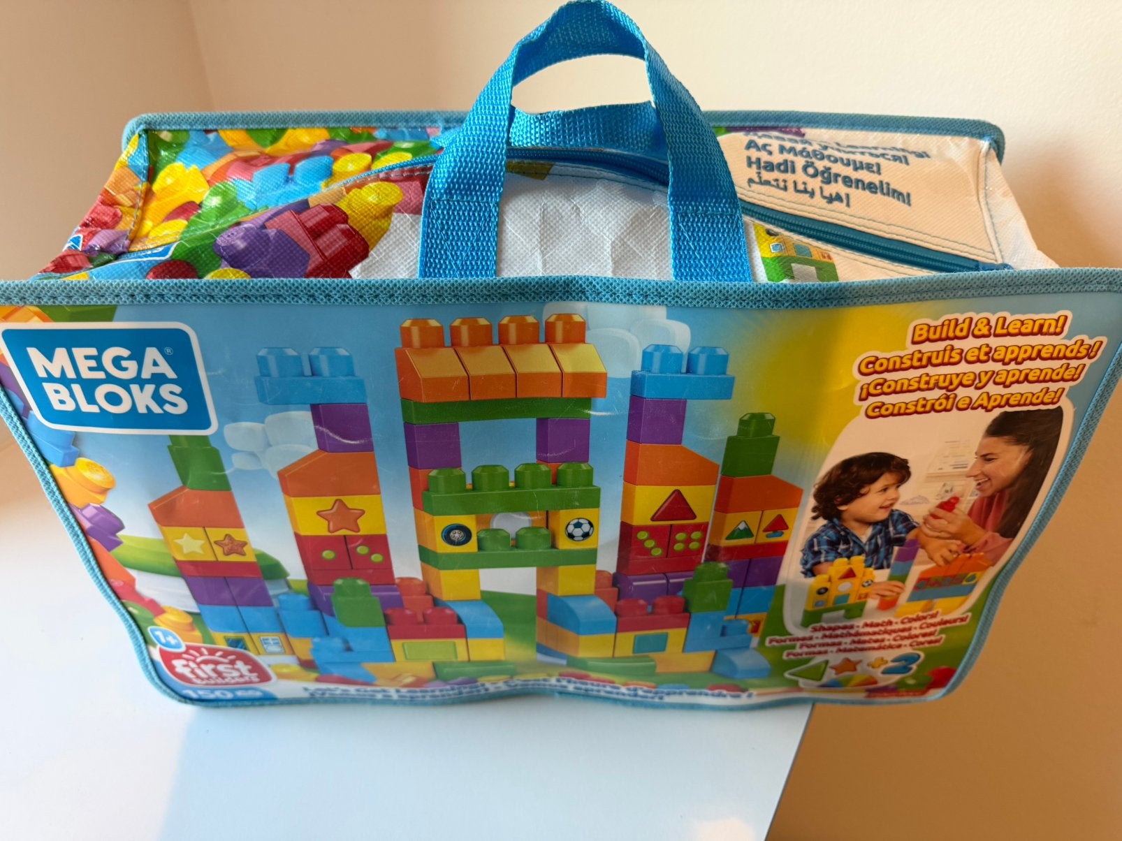 Megabloks zak met blokken, Ophalen of Verzenden, Zo goed als nieuw, Megabloks