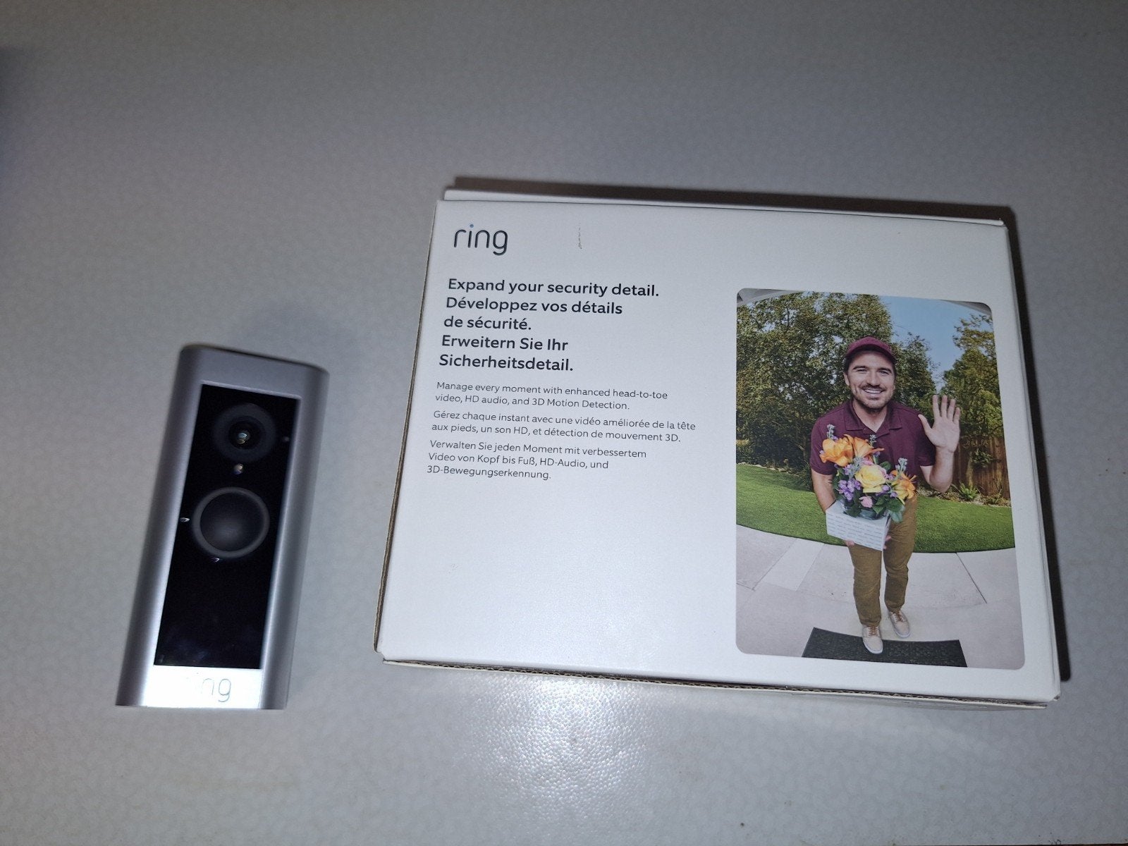 Ring Doorbell pro + chime, Enlèvement, Filaire