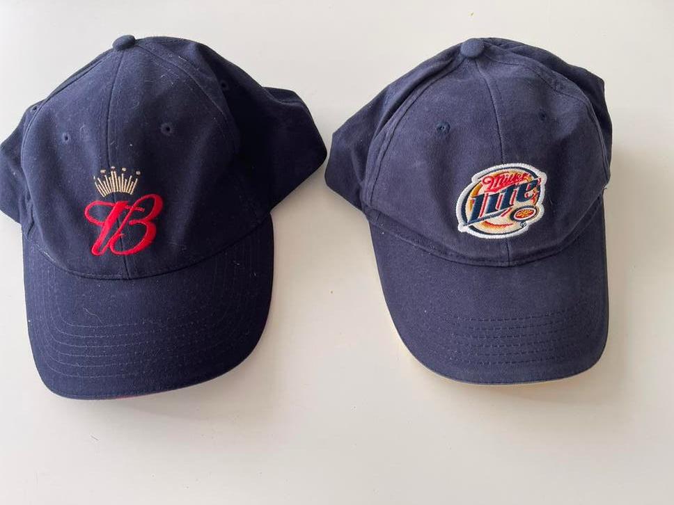 Baseball caps   Budweiser. Miller lite, Verzenden, Zo goed als nieuw
