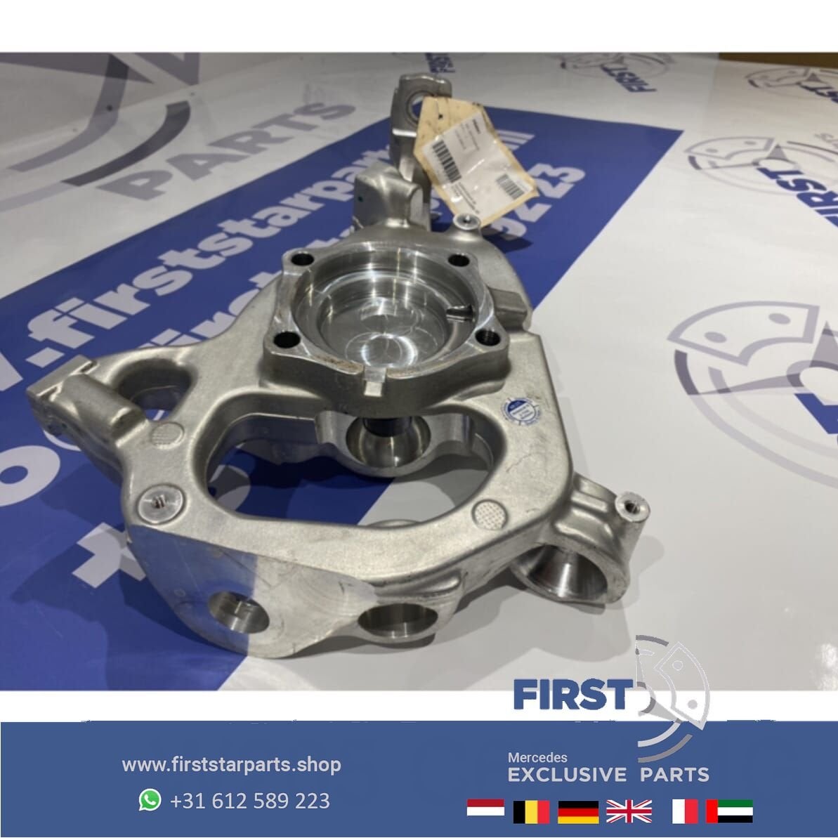 W205 C63s AMG FUSEE wielophanging LINKS / RECHTS VOOR C KLAS, Utilisé, -, -, Enlèvement ou Envoi