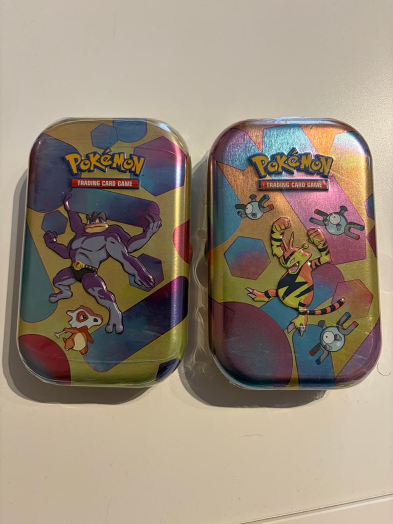 Pokemon 151 Tins x2, Ophalen of Verzenden, Nieuw