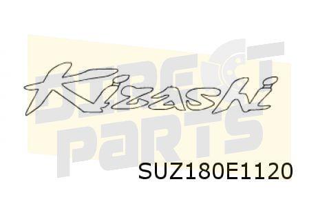 Suzuki Kizashi embleem tekst ''Kizashi'' op achterklep Origi, -, Verzenden, -, Nieuw