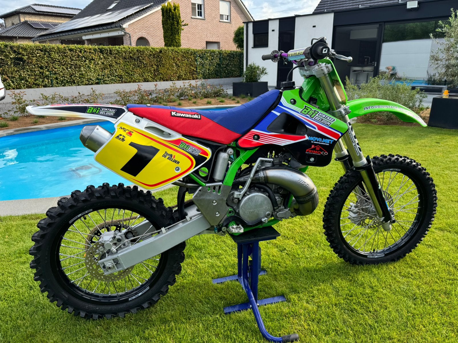 Kawasaki KX250 bouwj.’98, Motoren, Gebruikt, Particulier, Crossmotor