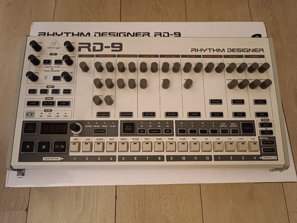 Behringer RD-9, Ophalen