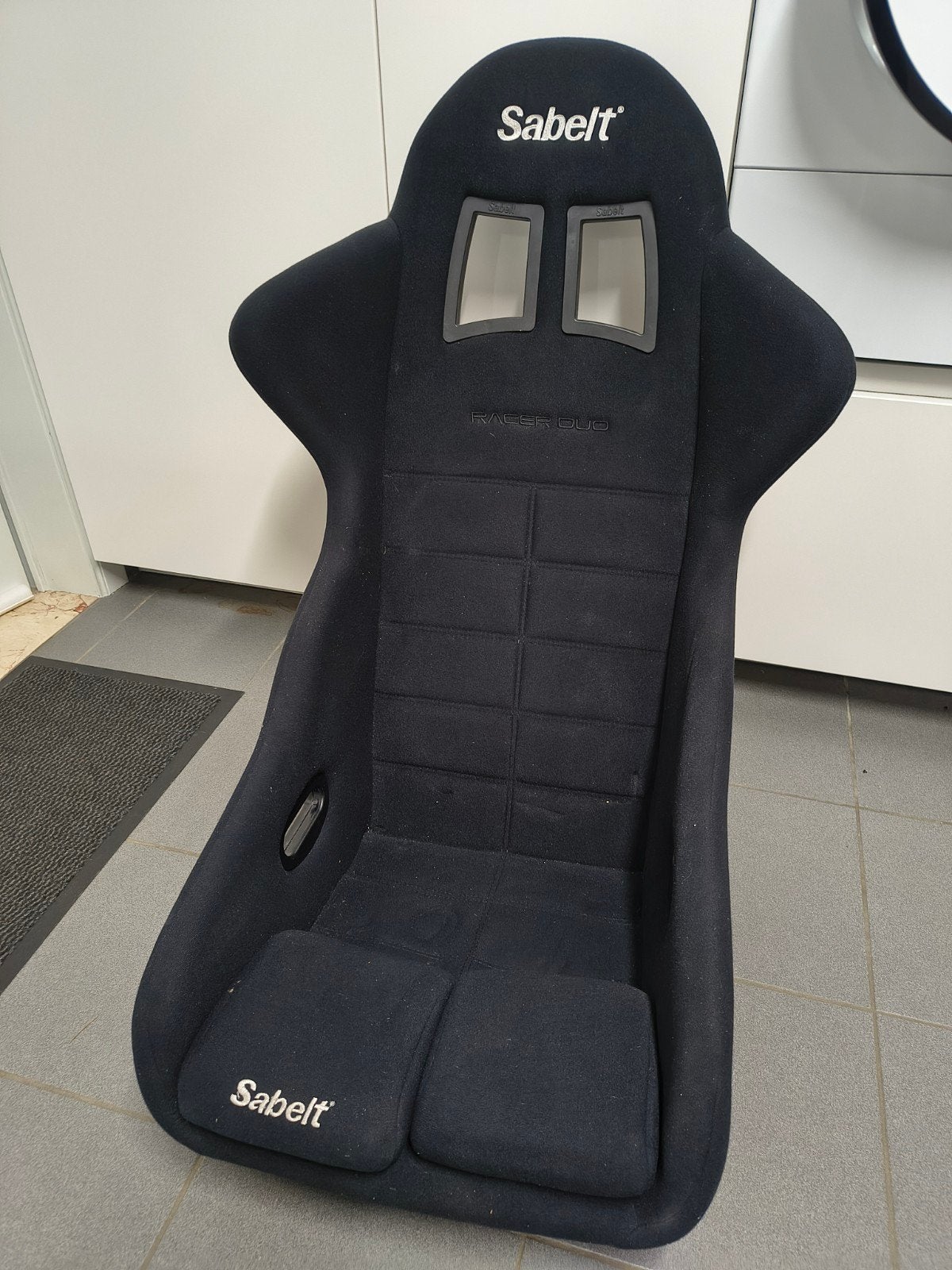 Sabelt Racer Duo Kuipstoel - FIA Racekuip - Zwart - Trackday, Auto diversen, Tuning en Styling, Ophalen