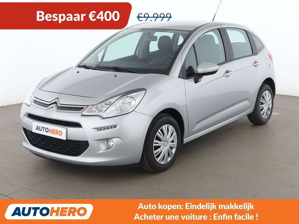 Citroën C3 1.2 e-VTi Tendance (automatique), https://public.car-pass.be/vhr/2491e240-a8c1-4ab4-9c0e-c1f393b9ff55, Argent ou Gris