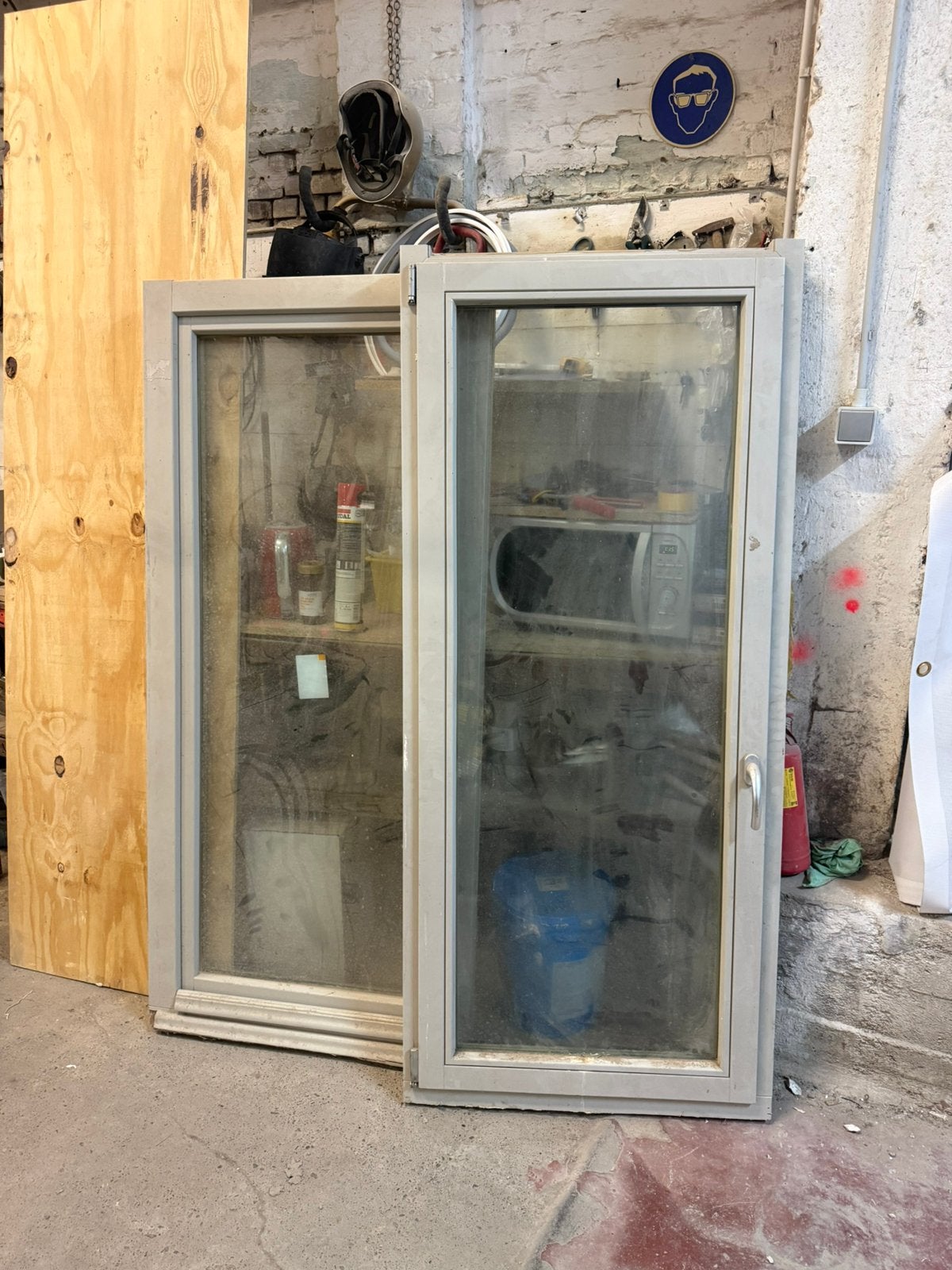 2 x vleugelraam van hardhout meranti. Dubbel glas HR++, Bricolage & Construction, Enlèvement, Comme neuf