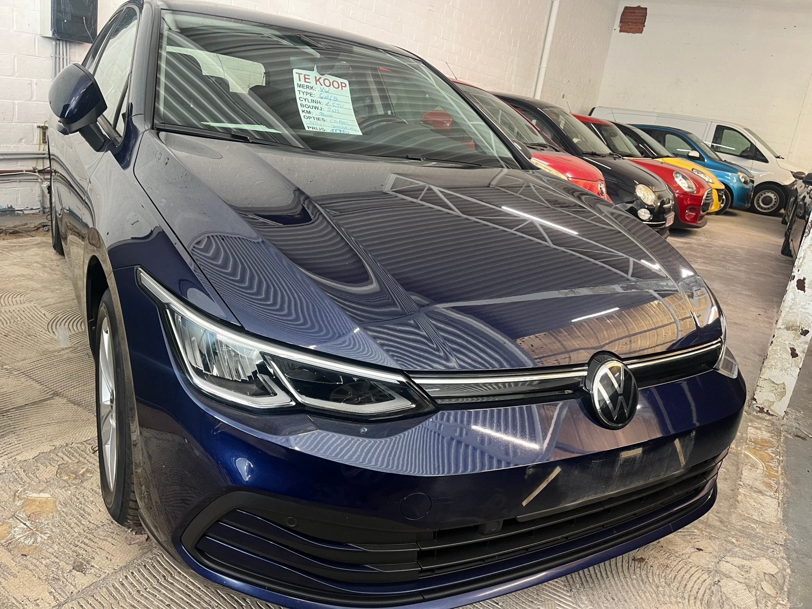 Vw golf 8 tsi, Auto's, Stof, Euro 6, Blauw, Stadsauto