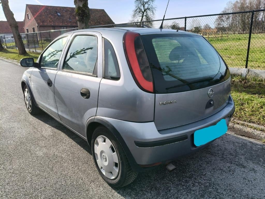 Opel Corsa, benzine, 5 deurs, gekeurd voor verkoop, Auto's, Stof, Particulier, Zilver of Grijs, Corsa